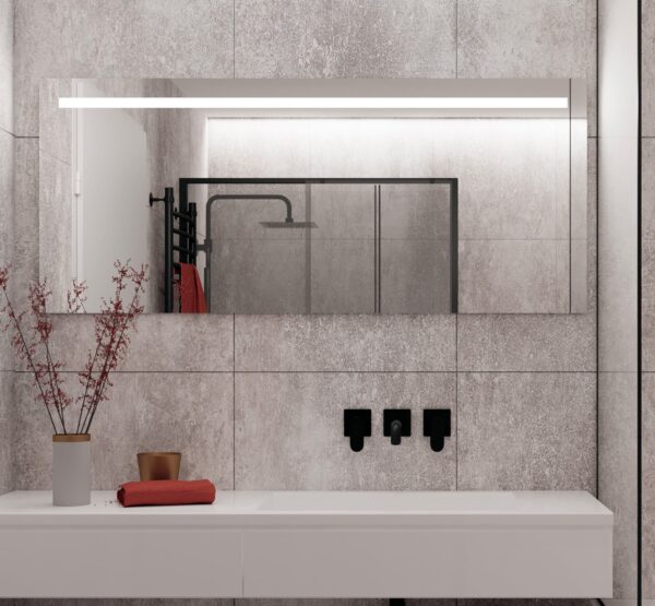 LED badkamer spiegel met verwarming en sensor