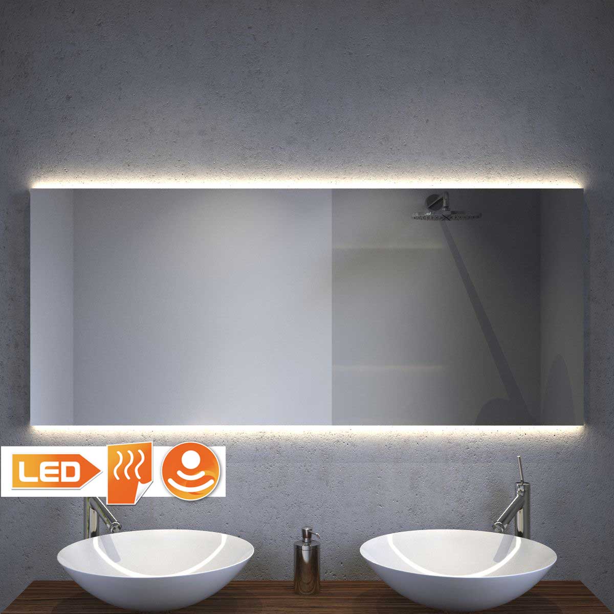 Led verlichting badkamer aanbiedingen: ... verlichting / spiegels ...