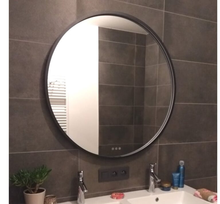 Creëer Een Verfijnde Look Met Ronde Spiegel Badkamer
