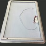Achterframe van aluminium, zeer degelijk