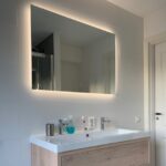 Badkamer spiegel met led verlichting