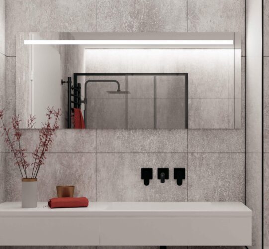 LED badkamer spiegel met verwarming en sensor