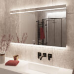 Designer badkamer spiegel vergelijkbaar met INK SP6