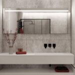 LED badkamer spiegel met verwarming en sensor