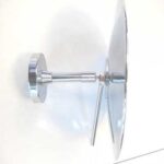Ronde scheerspiegel make-up spiegel, 20 cm, 3x vergrotend