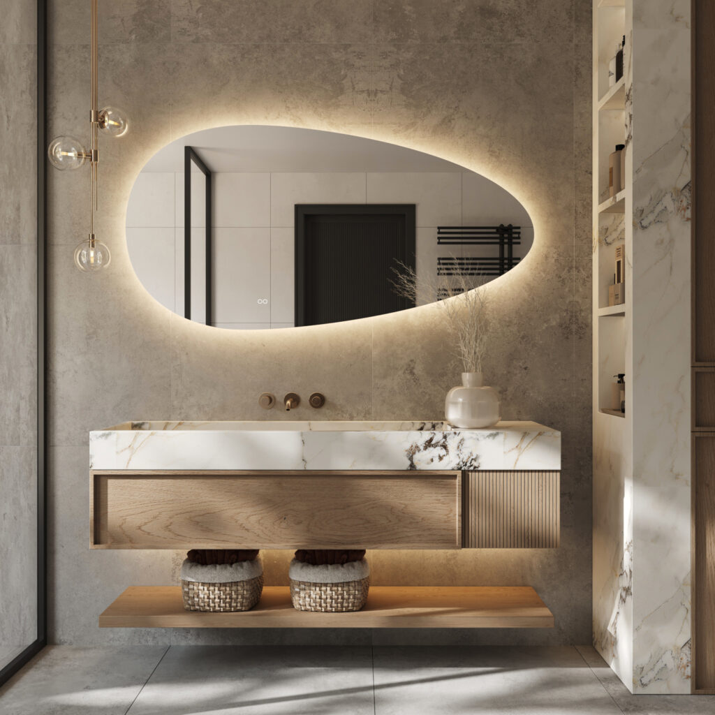 Le dégivrage intégré du rétroviseur empêche la formation de condensation sur le miroir après, par exemple, une douche, pratique !
