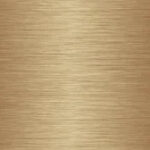 Spiegel met koper kleurig frame