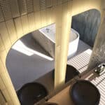 De LED verlichting zit netjes verborgen achter een licht doorlatend profiel. Hierdoor zijn de LED punten niet zichtbaar en wordt de LED strip tevens beschermd tegen de invloed van vocht en stof