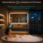 Genieten van muziek in de badkamer? Kies dan voor een Bluetooth muzieksysteem met 2 HiFi speakers
